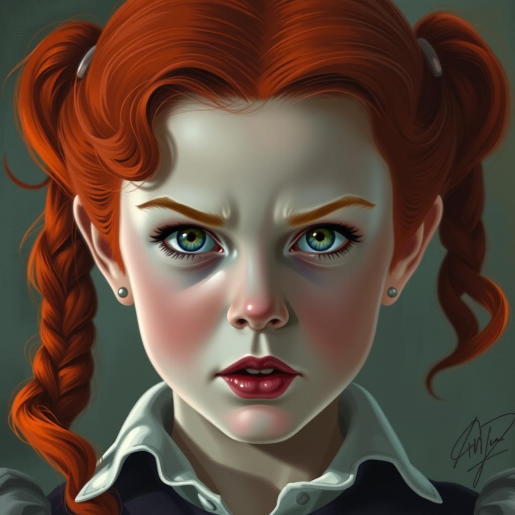 Beverly Marsh character portrait from IT by Stephen King
