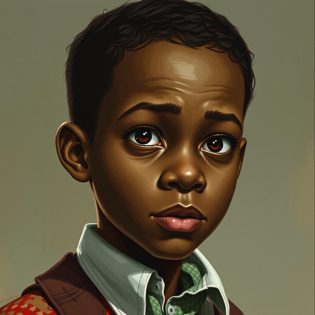 Mike Hanlon character portrait from IT by Stephen King