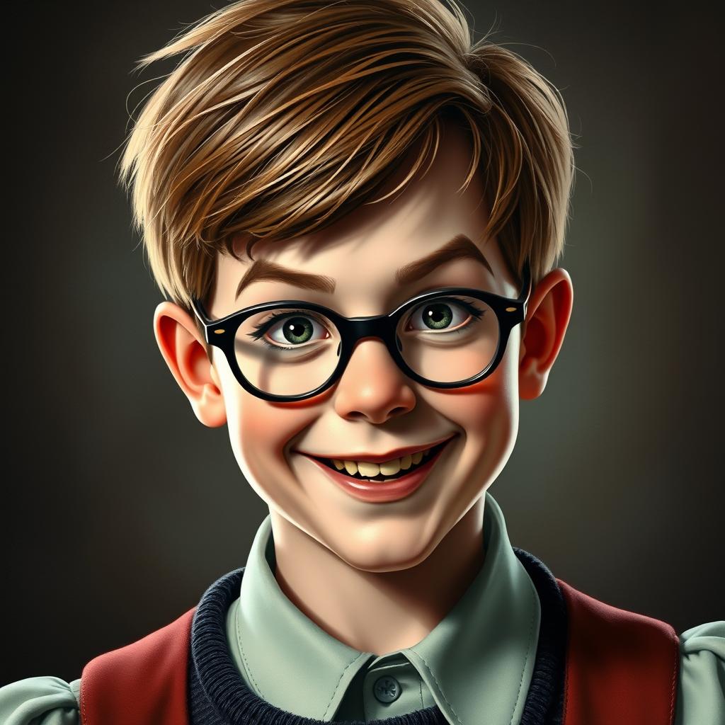 Richie Tozier character portrait from IT by Stephen King