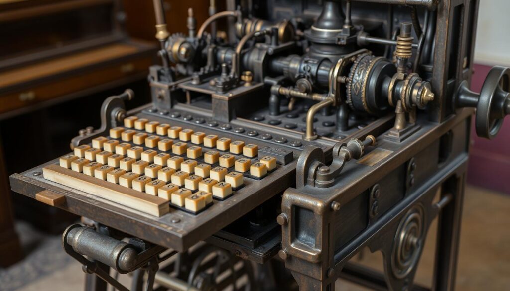 The Paige Compositor typesetting machine that led to Mark Twain's bankruptcy The Paige Compositor typesetting machine that led to Mark Twain's bankruptcy